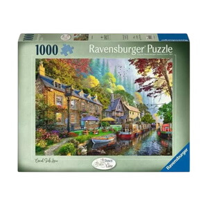 Ravensburger Canal Side Down Lane No. 6 1000 Piece Jigsaw Puzzle